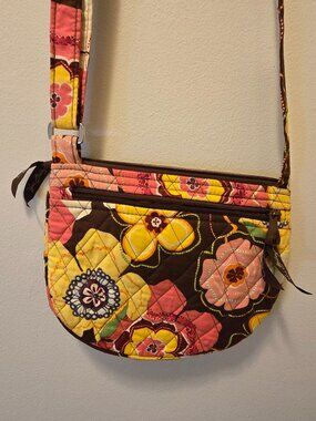 Vera Bradley Buttercup Mini Hipster Crossbodyy Bag Vintage 2011